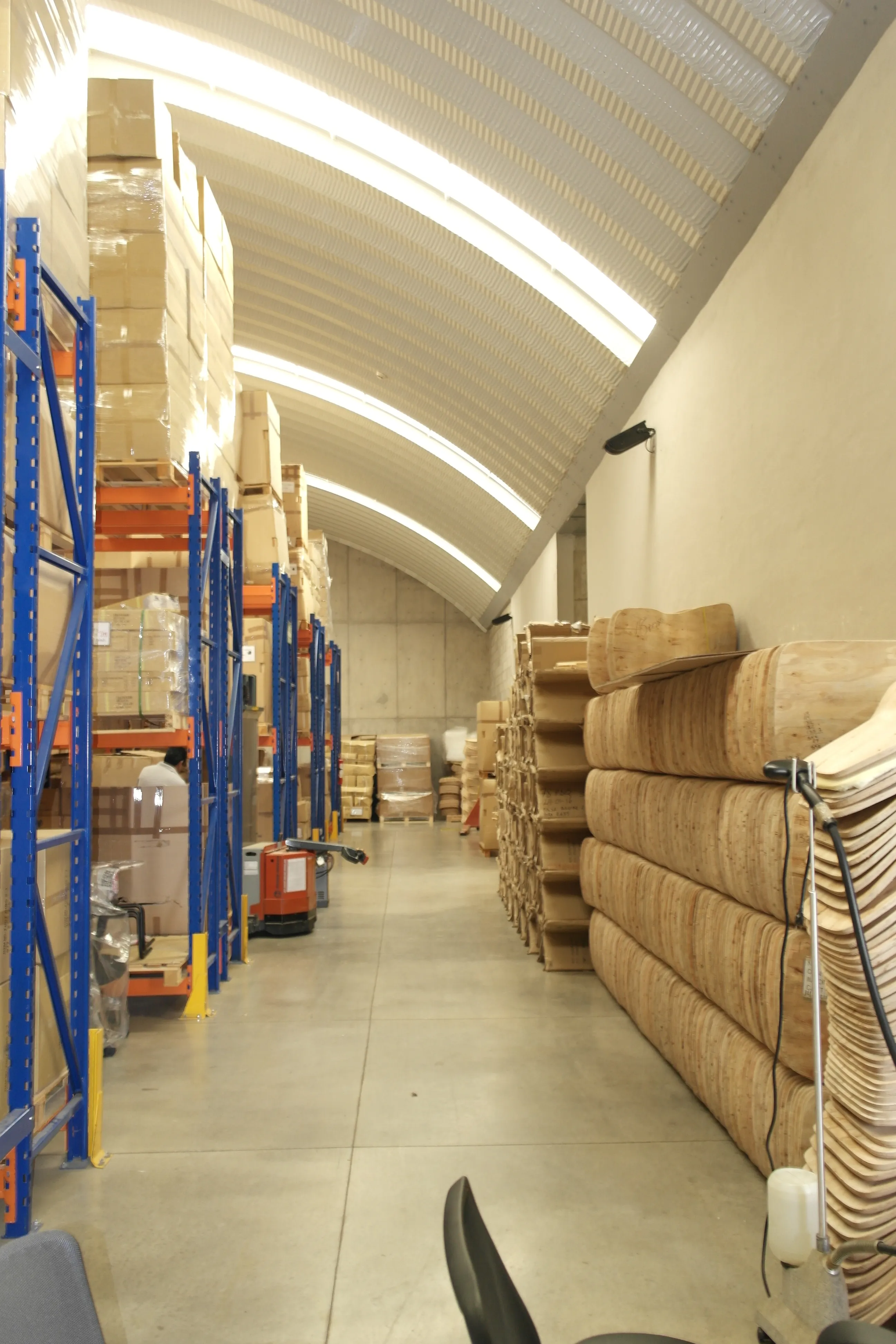 Proceso de calidad en almacén Ergoform
